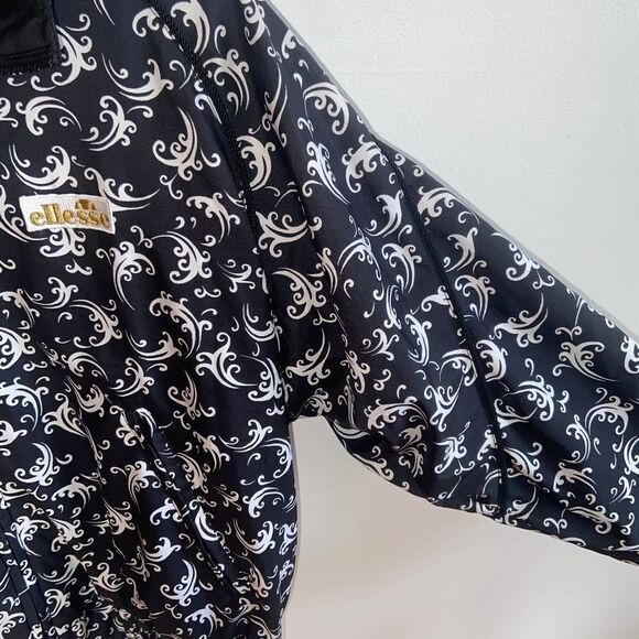 Vintage Ellesse black and white windbreaker - Picture 5 of 8